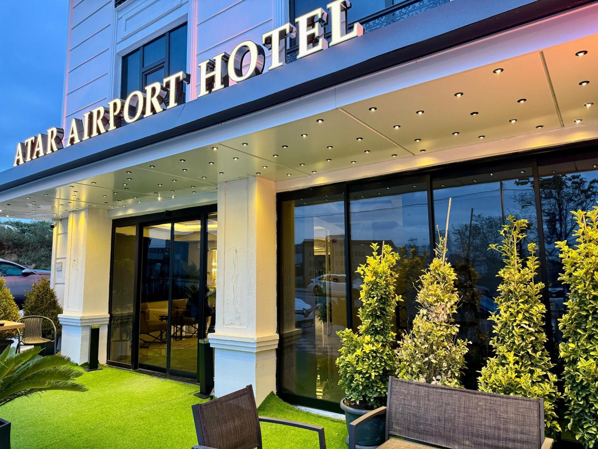 Atar Airport Hotel - Spa & Wellness Arnavutkoy Exteriör bild