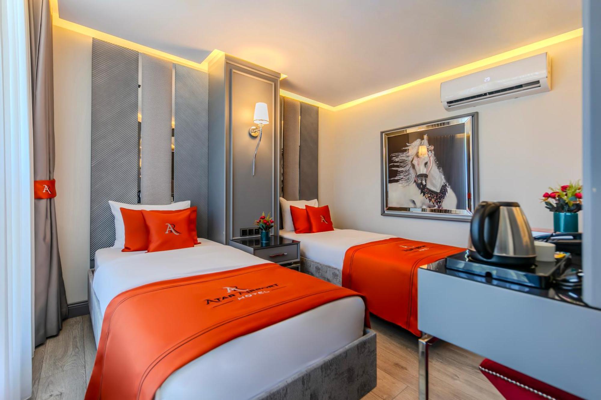Atar Airport Hotel - Spa & Wellness Arnavutkoy Exteriör bild