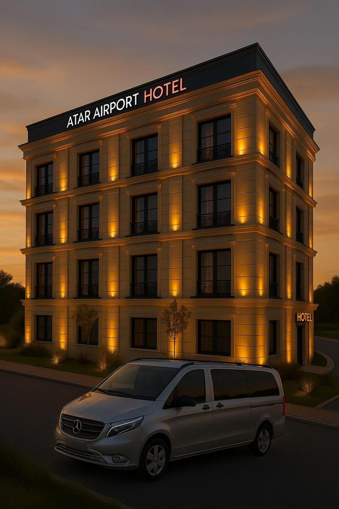 Atar Airport Hotel - Spa & Wellness Arnavutkoy Exteriör bild